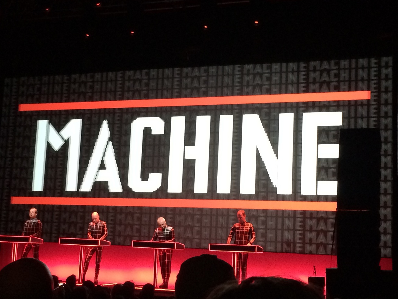 Kraftwerk performing live